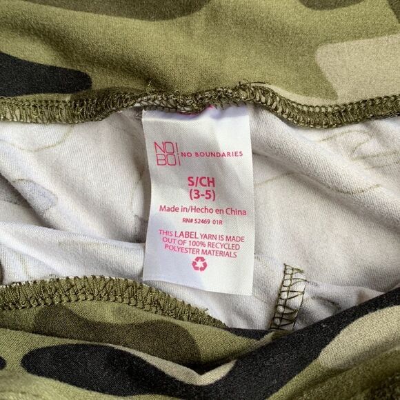 Lot Of 2 Biker Shorts Animal Print & Camo size spandex small and XS - Picture 5 of 6